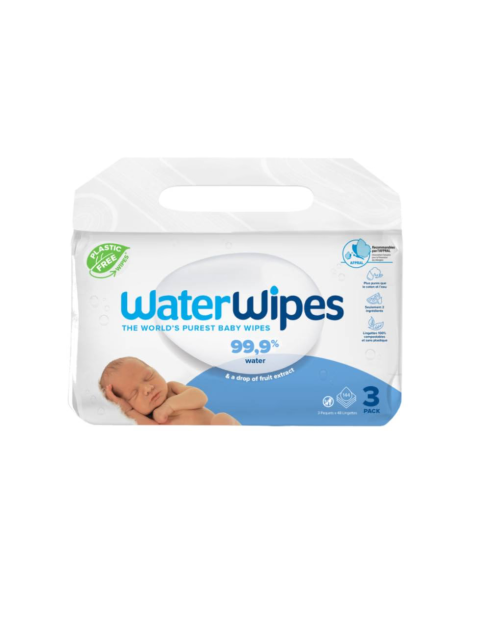 Waterwipes  Πακέτο 3τεμ. Bio 3Χ48 Μαντηλάκια