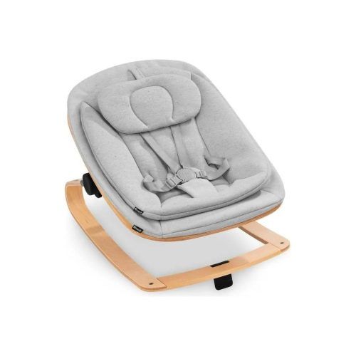 HAUCK Ρίλαξ ξύλινο Bouncer Eco Light Grey