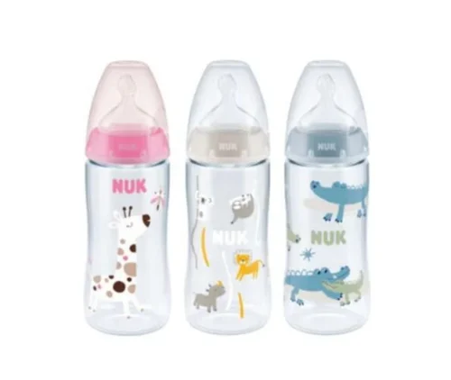 NUK Μπιμπερό F.C.PLUS PP 300ml Σιλικόνης Μεγέθος.2 TEMP.CONTROL