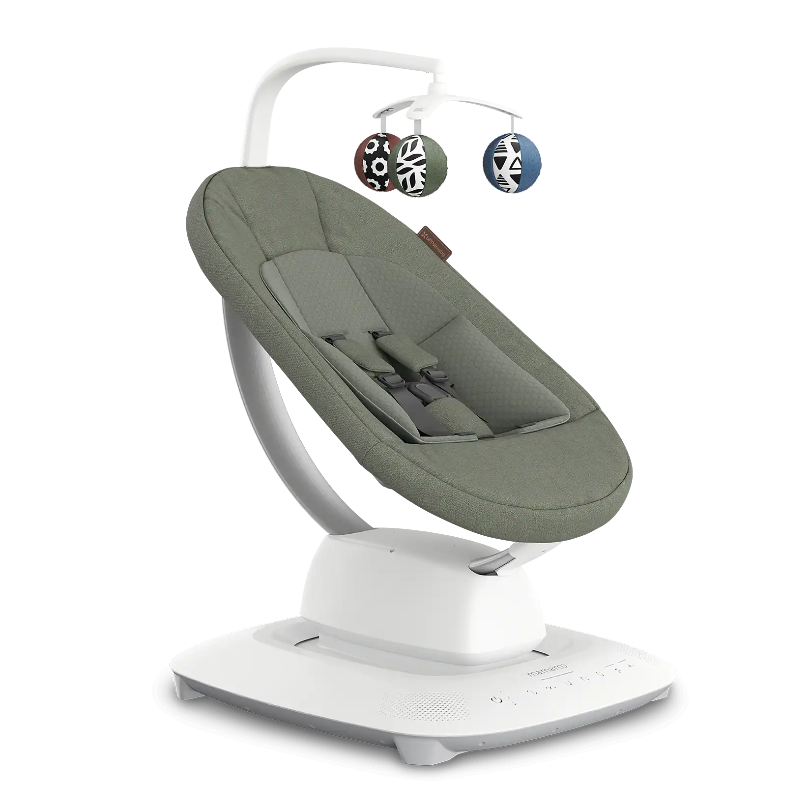 UPPAbaby Mamaroo smart κούνια - Ριλάξ CAMILA Dark Green Mélange
