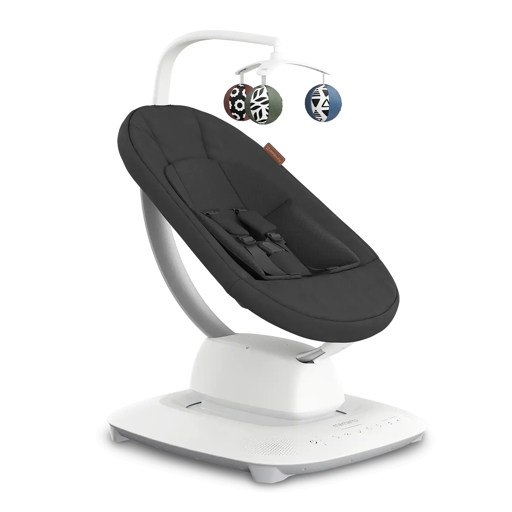 UPPAbaby Mamaroo smart κούνια - Ριλάξ Jake Charcoal Melange