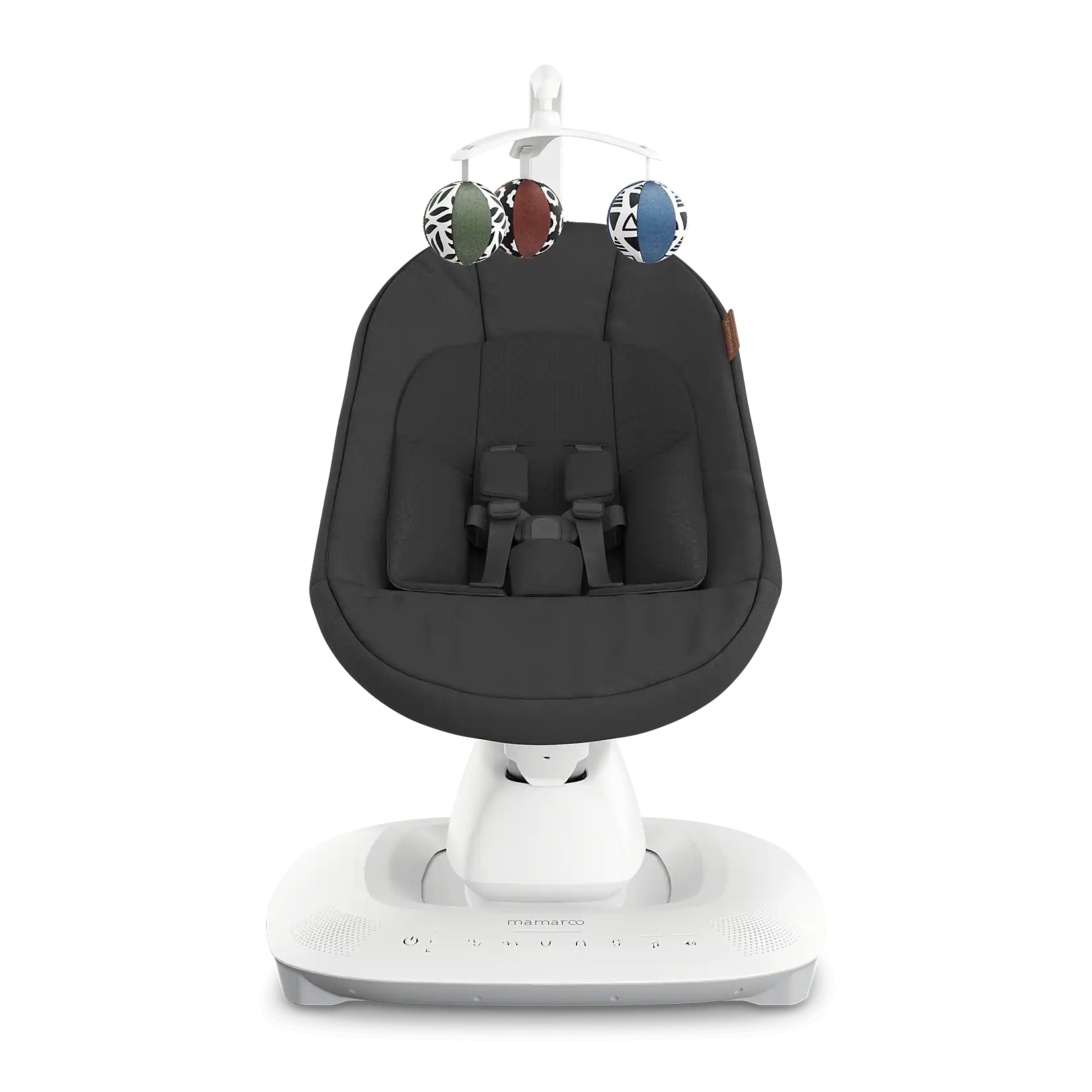 UPPAbaby Mamaroo smart κούνια - Ριλάξ Jake Charcoal Melange - Image 4