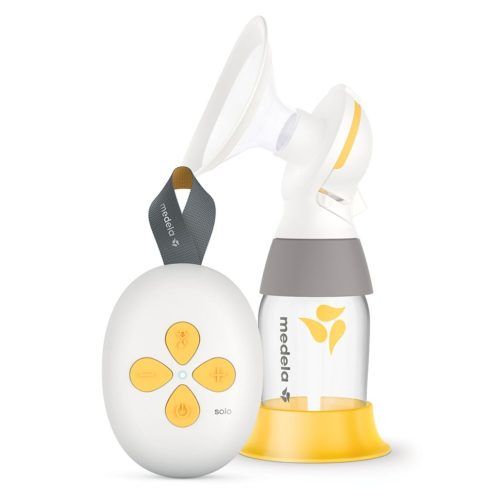 Medela Solo 2-phase Expression Επαναφορτιζόμενο Ηλεκτρικό Θήλαστρο 1 Τεμάχιο