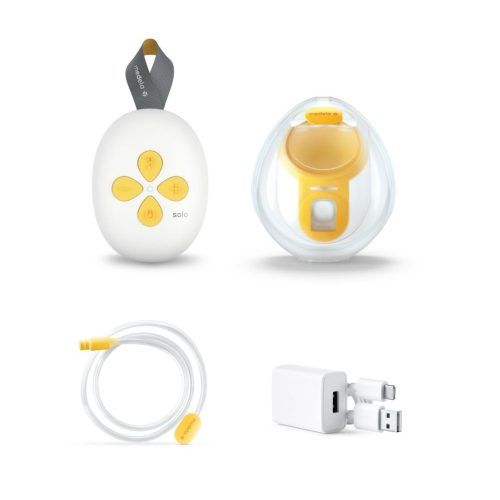Alternative view of Medela Solo™ Hands-free 2-Phase Expression® Επαναφορτιζόμενο Ηλεκτρικό Θήλαστρο