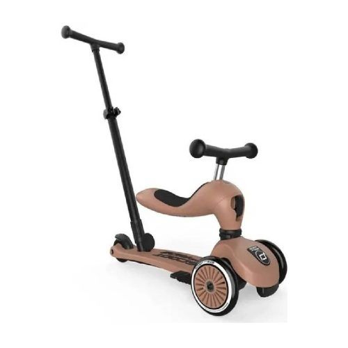 Scoot & Ride Ηighwaykick 1 Mocha Παιδικό Πατίνι Τρίτροχο με Κάθισμα
