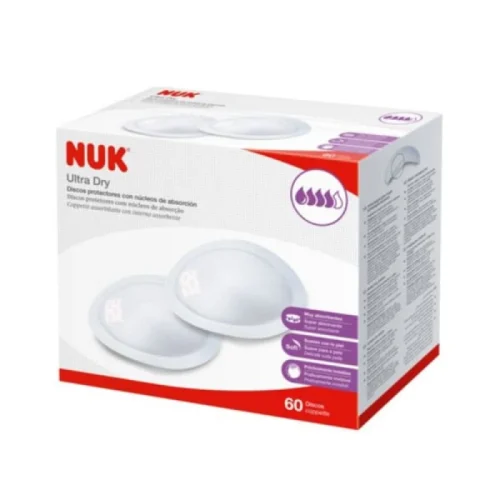 Nuk Ultra Dry  Επιθέματα Στήθους, 60τεμ