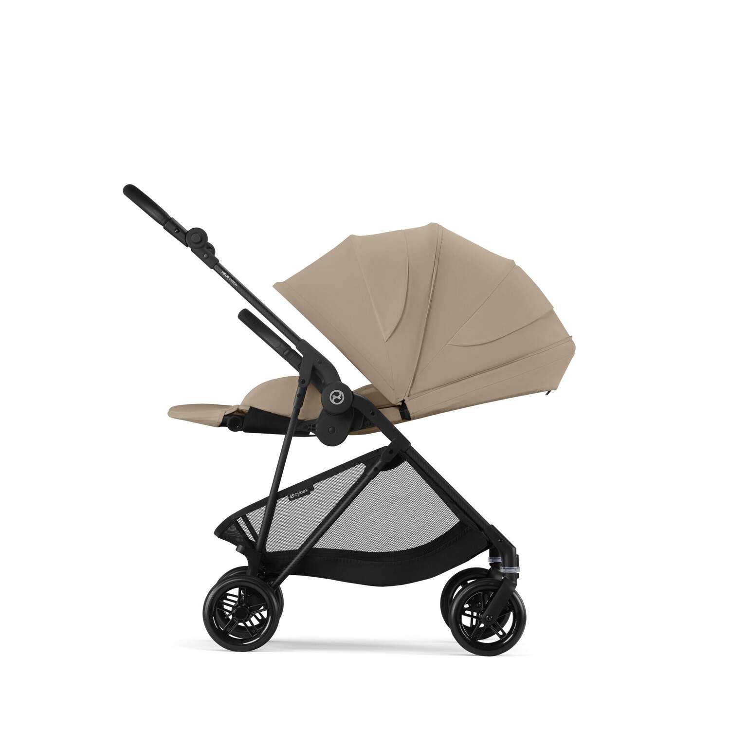 Cybex Βρεφικό Καρότσι Melio Carbon Almond Beige - Image 2