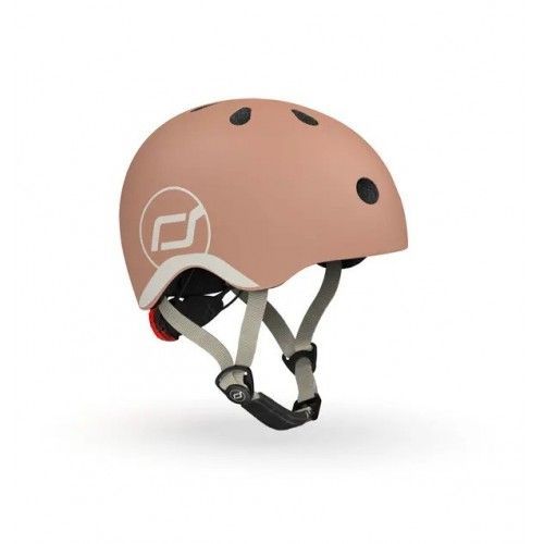 Alternative view of Scoot and Ride Bicycle Κράνος - Mocha XS έως S