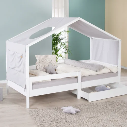 Roba Εφηβικό Κρεβάτι 90 x 200 cm Montessori Children’s Bed White