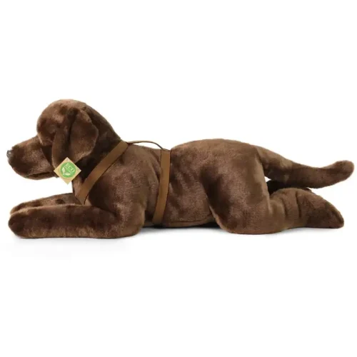 Alternative view of Rappa Λούτρινος Σκύλος Labrador Retriever Καφέ Ξαπλωτός 61 εκ. Eco-Friendly (211377)
