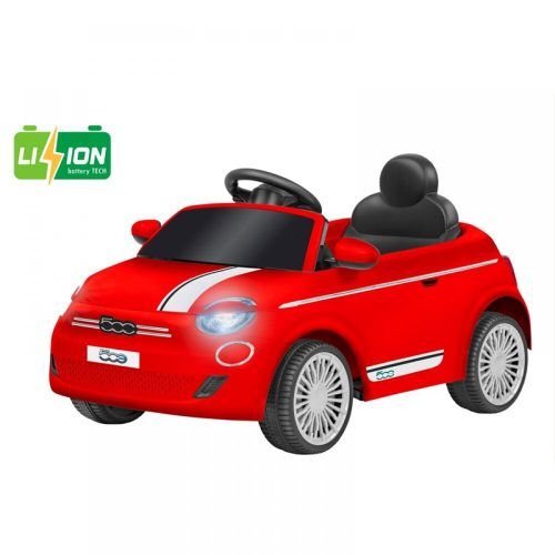 Globo Ηλεκτροκίνητο Αυτοκίνητο BT-Li-lon  Fiat 500E Red