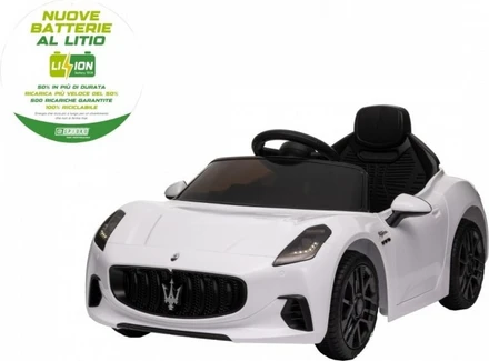 Alternative view of Globo Ηλεκτροκίνητο  Αυτοκίνητο BT Li-lon Maserati Λευκό