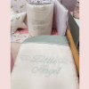 Baby Oliver Σετ Πάπλωμα, Πάντα και Κουνουπιέρα Little Angel Pink