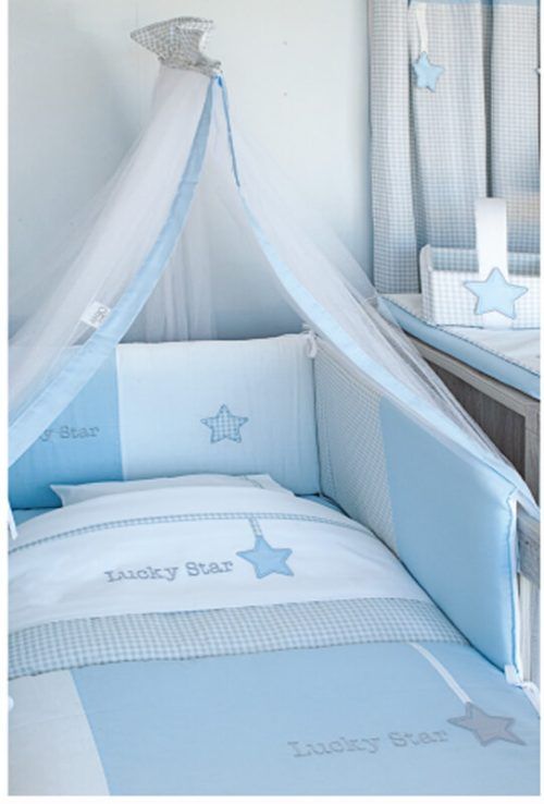Baby Oliver Σετ Προίκας 3τεμ Lucky Star Blue- 309