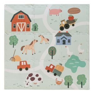 Free on Παζλ χαλάκι 9 τμχ Farm