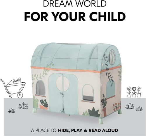 Alternative view of Hauck Σκηνή παιχνιδιού για κρεβάτι ταξιδιού Travel Bed Cover - Plants