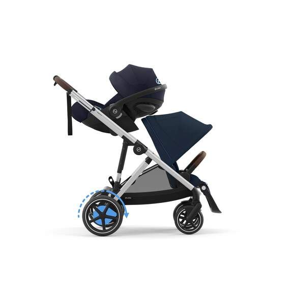 CYBEX Βρεφικό Καρότσι eGazelle S SLV BP Ocean Blue - Image 2