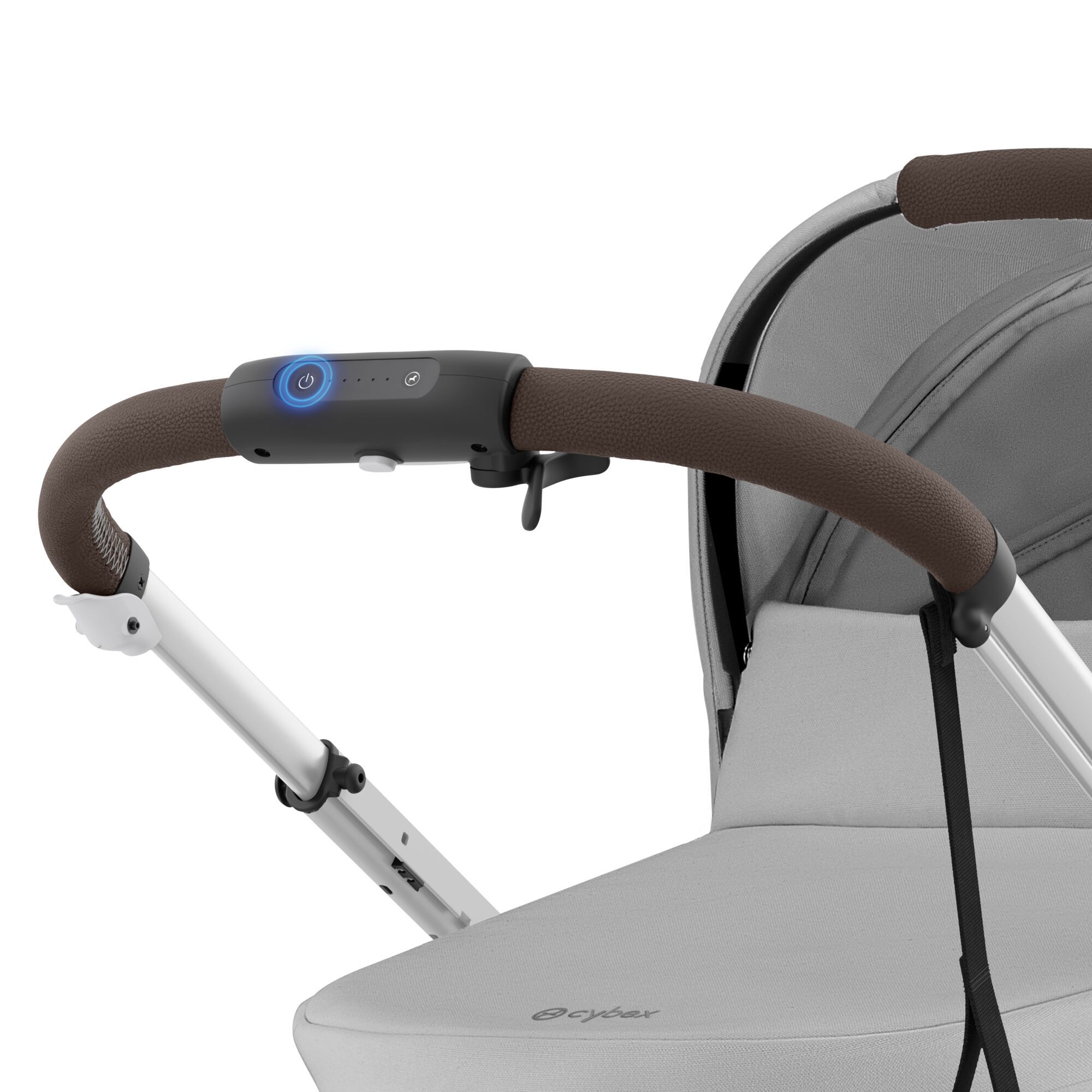 Cybex e-Gazelle S Βρεφικό Σύστημα Μεταφοράς SLV Stone Grey | mid grey - Image 3