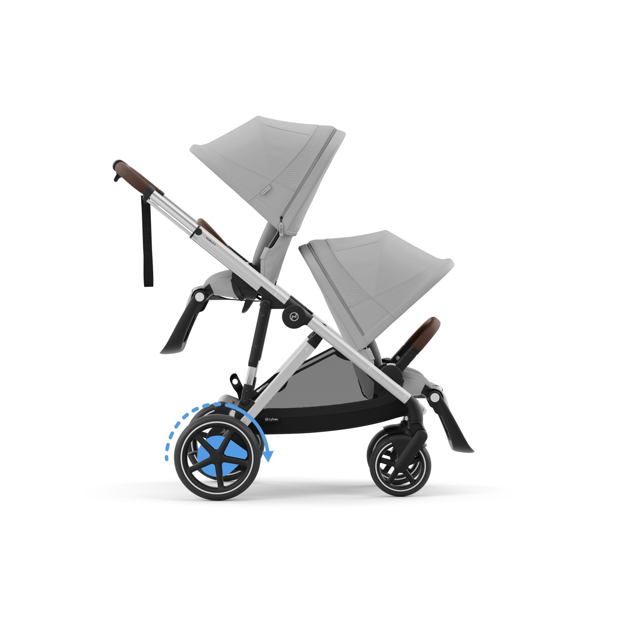 Cybex e-Gazelle S Βρεφικό Σύστημα Μεταφοράς SLV Stone Grey | mid grey - Image 6