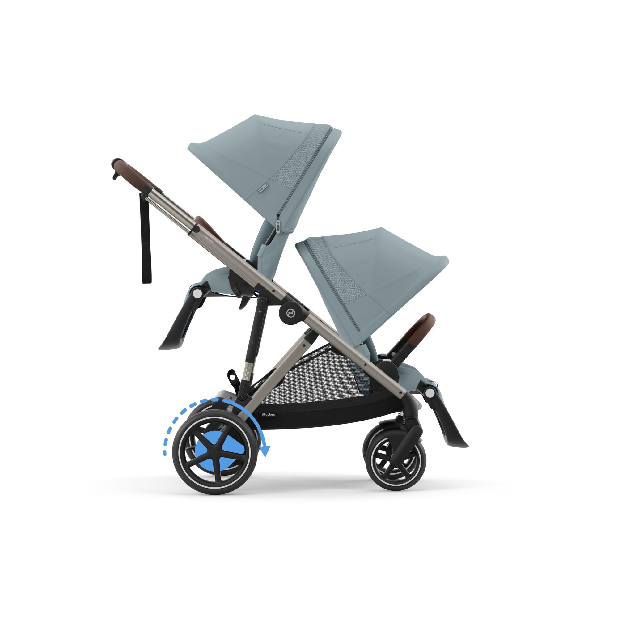 Cybex e-Gazelle S Βρεφικό Σύστημα Μεταφοράς TPE Stormy Blue - Image 7
