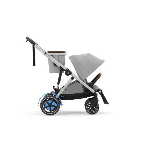 Alternative view of Cybex e-Gazelle S Βρεφικό Σύστημα Μεταφοράς SLV Stone Grey | mid grey