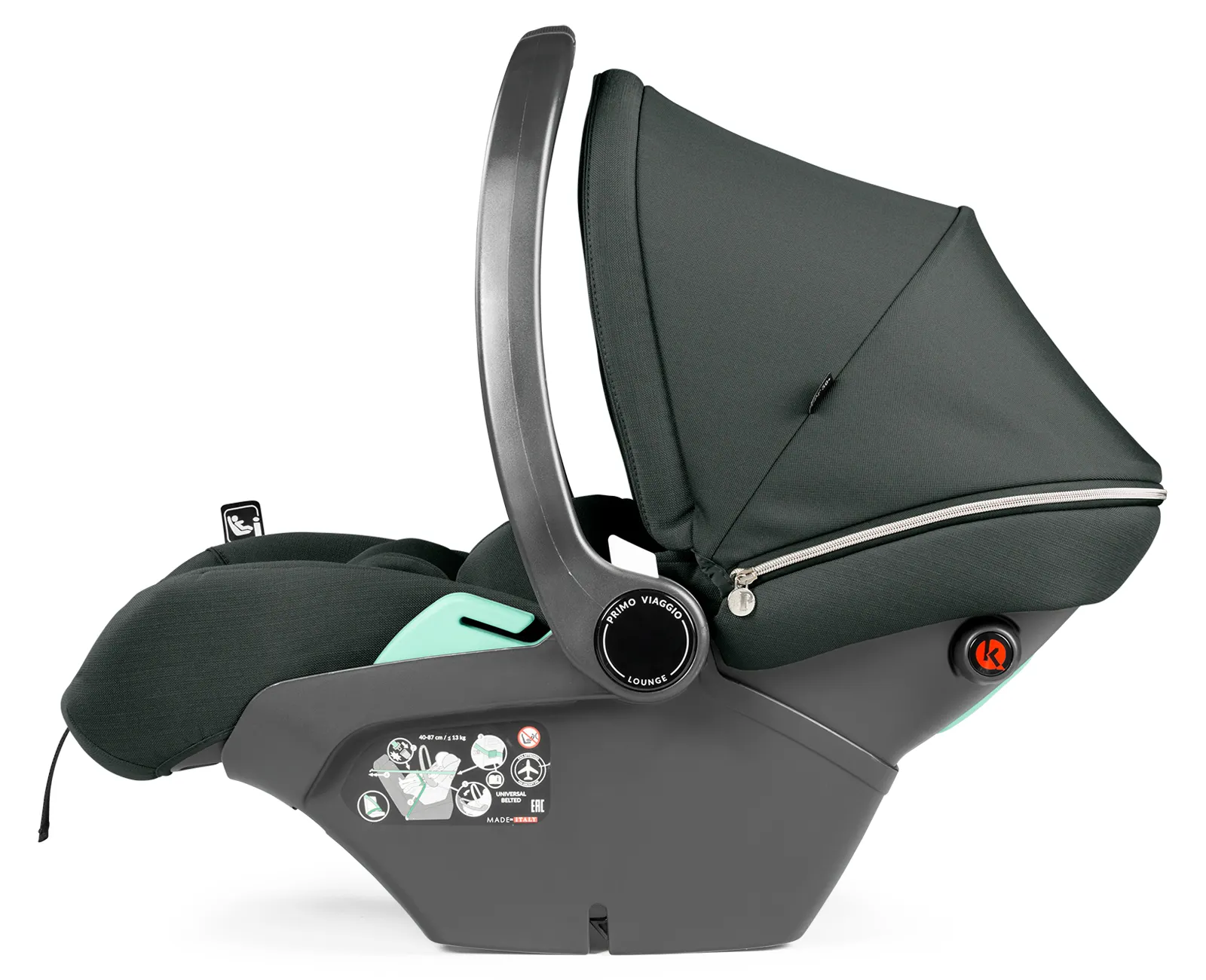 Peg Perego Βρεφικό Κάθισμα Αυτοκινήτου Primo Viaggio Lounge Metal - Image 2