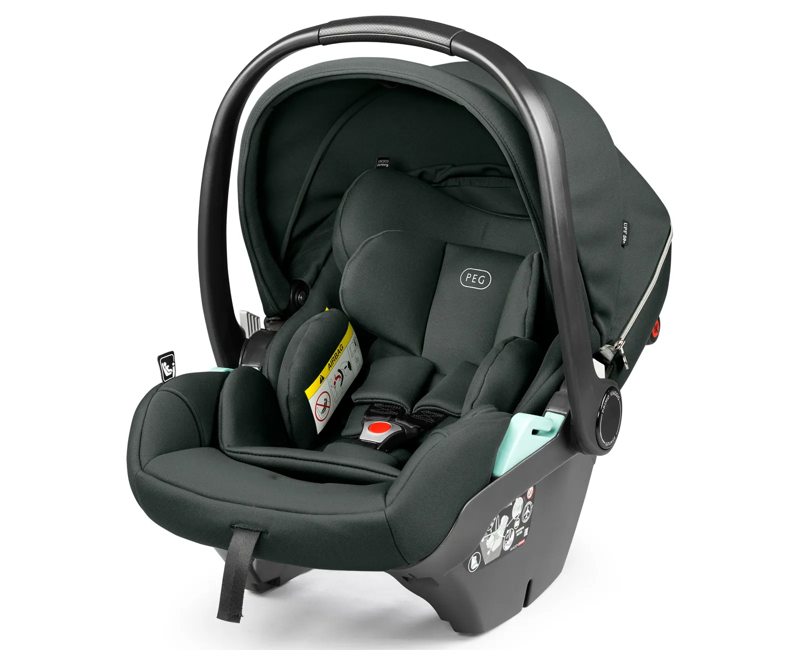 Peg Perego Βρεφικό Κάθισμα Αυτοκινήτου Primo Viaggio Lounge Metal