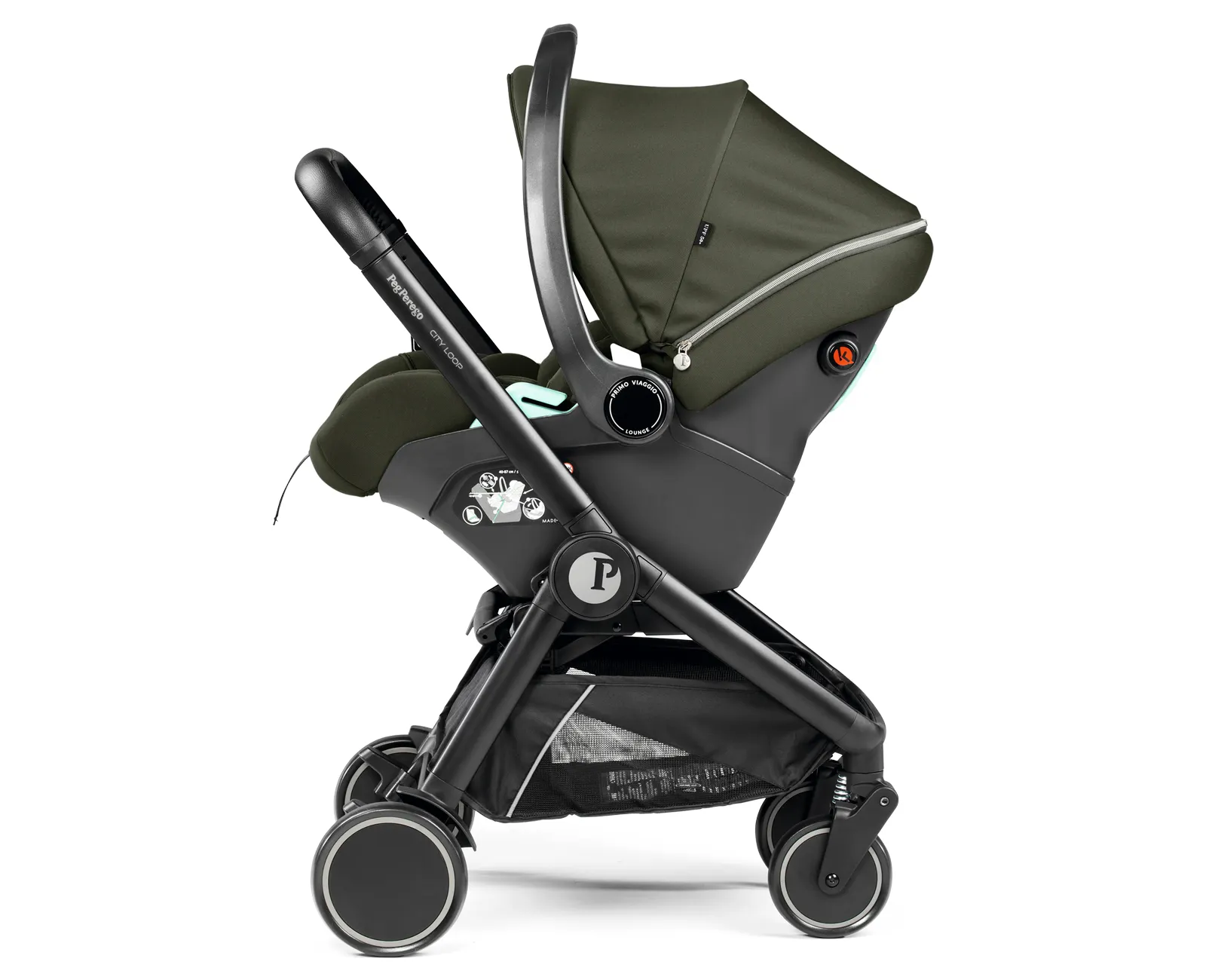 Peg Perego Βρεφικό Κάθισμα Αυτοκινήτου Primo Viaggio Lounge Metal - Image 5