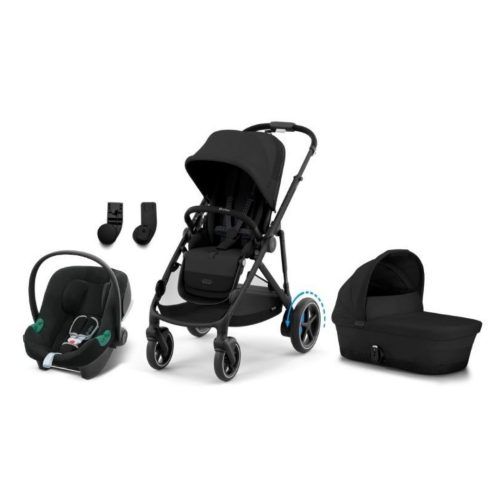 Cybex e-Gazelle S Βρεφικό Σύστημα Μεταφοράς BLK Moon Black | black