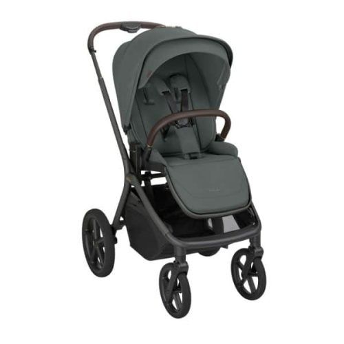 Kikka Boo Καρότσι 2 σε 1 με Πτυσσόμενο Πορτ Μπεμπέ Goya Platinum Olive