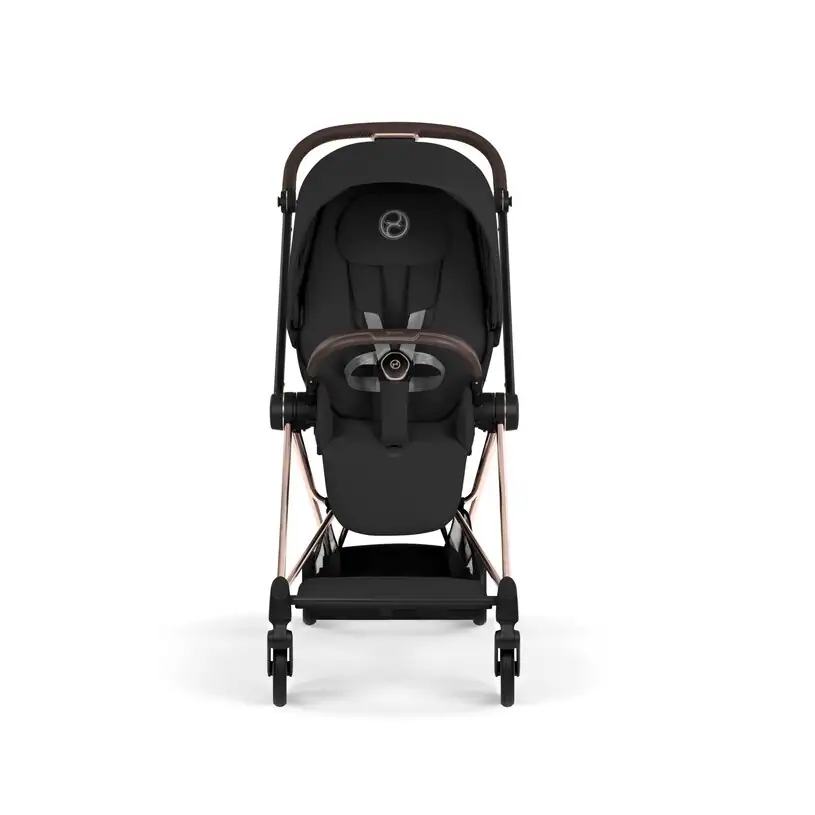 CYBEX NEW MIOS Comfort Rosegold incl. Πτυσσόμενο πορτ-μπεμπέ Sepia Black | black - Image 4
