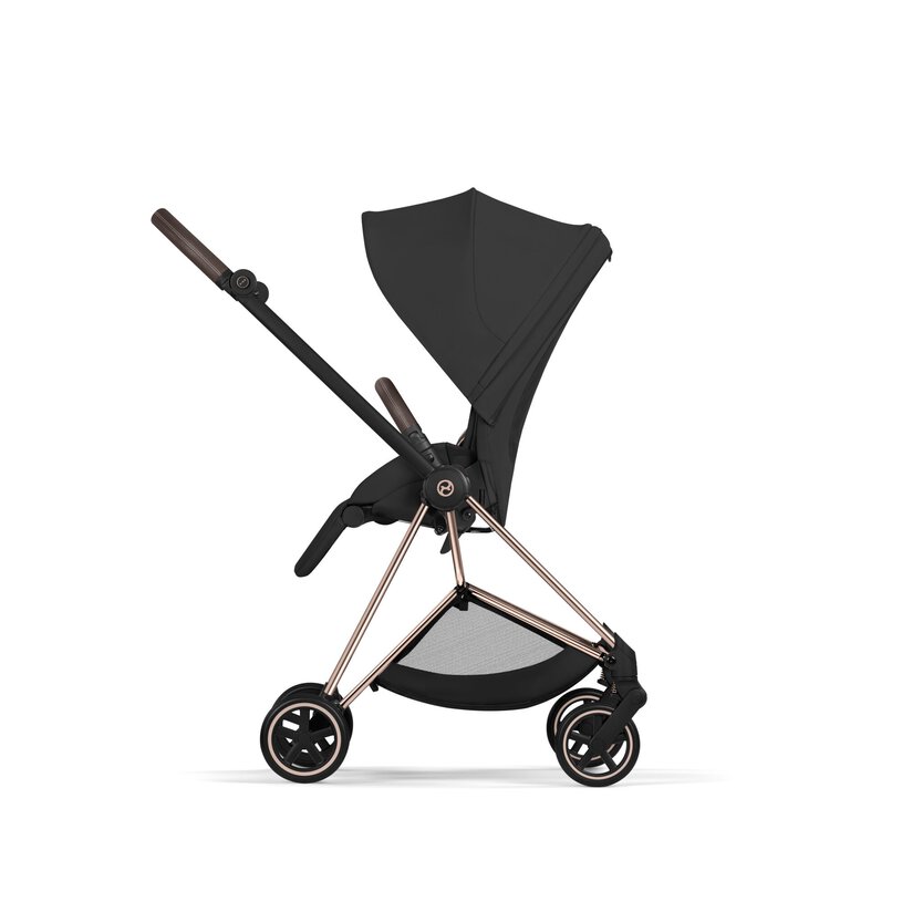 CYBEX NEW MIOS Comfort Rosegold incl. Πτυσσόμενο πορτ-μπεμπέ Sepia Black | black - Image 6