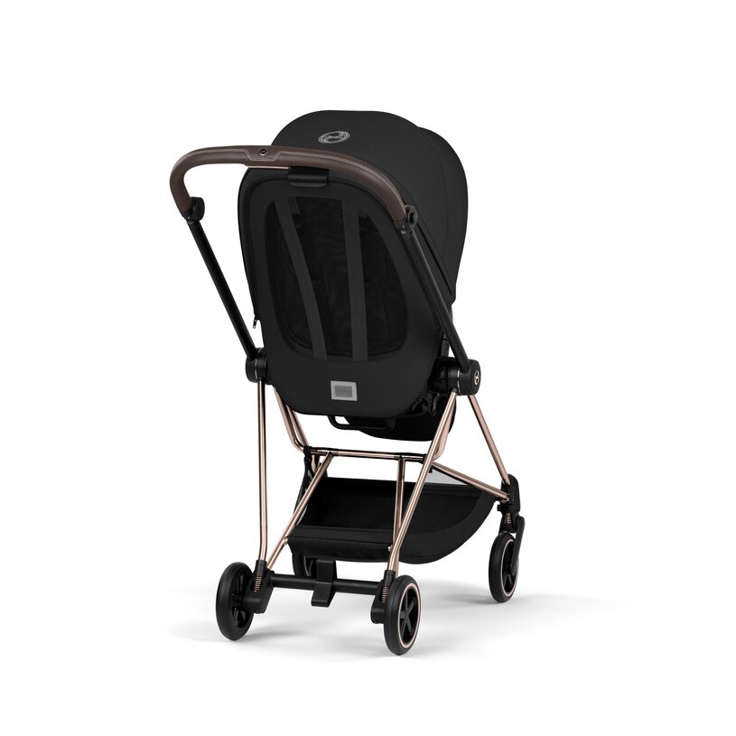 CYBEX NEW MIOS Comfort Rosegold incl. Πτυσσόμενο πορτ-μπεμπέ Sepia Black | black - Image 8