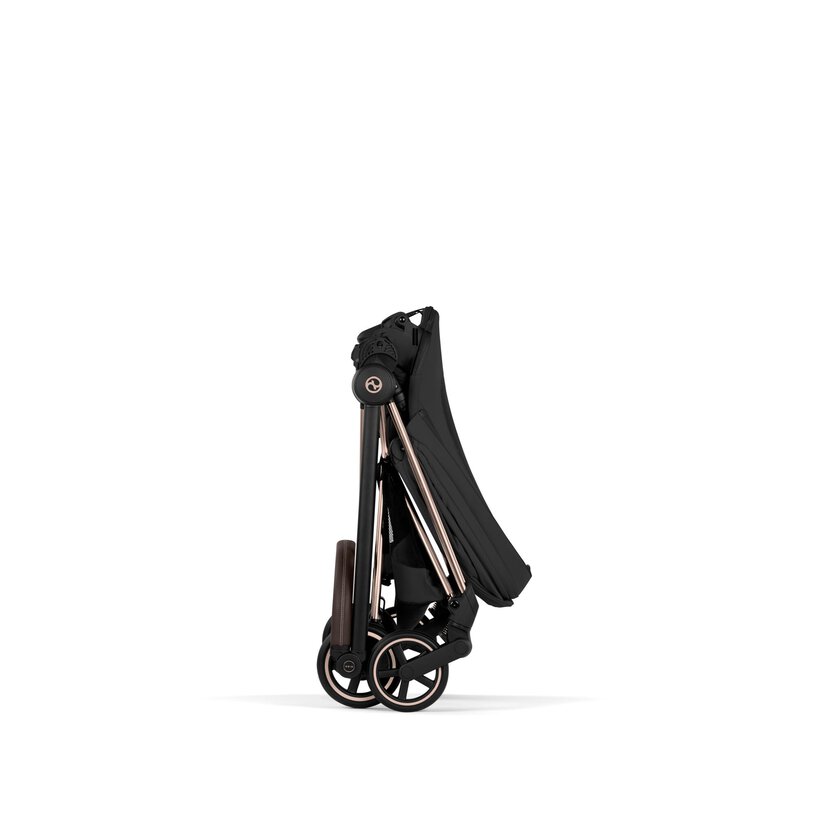 CYBEX NEW MIOS Comfort Rosegold incl. Πτυσσόμενο πορτ-μπεμπέ Sepia Black | black - Image 9
