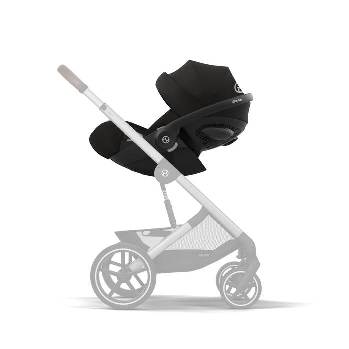 Cybex Balios S Lux Σετ Καρότσι, Πορτ Μπεμπέ, Κάθισμα Αυτοκινήτου Cloud G i-Size Plus & Αντάπτορες Moon Black | black - Image 20