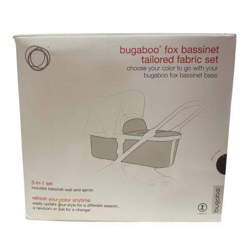 Bugaboo Σετ ύφασμα Πορτ Μπεμπέ Fox Black