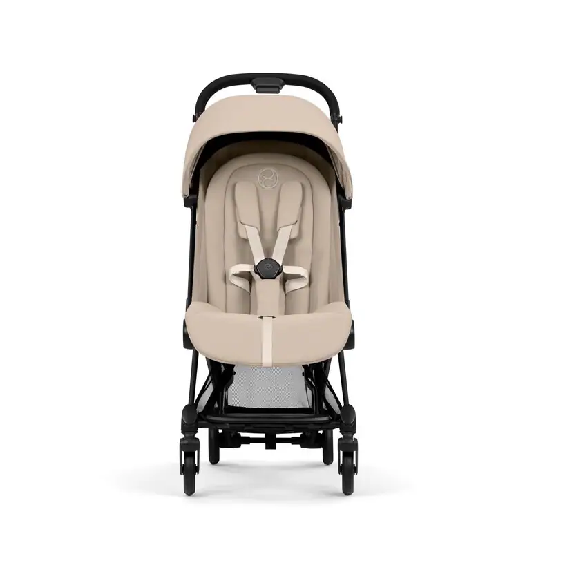 CYBEX COŸA Comfort Matt Black incl. Πτυσσόμενο πορτ-μπεμπέ Cozy Beige | beige - Image 4