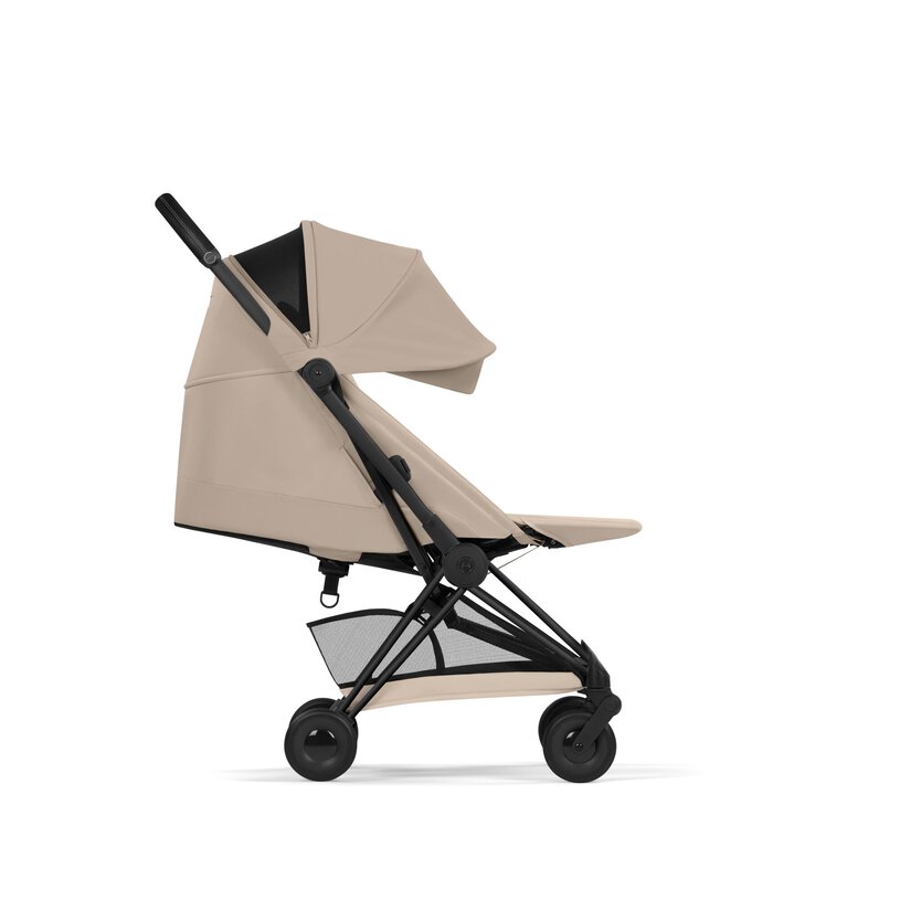 CYBEX COŸA Comfort Matt Black incl. Πτυσσόμενο πορτ-μπεμπέ Cozy Beige | beige - Image 6