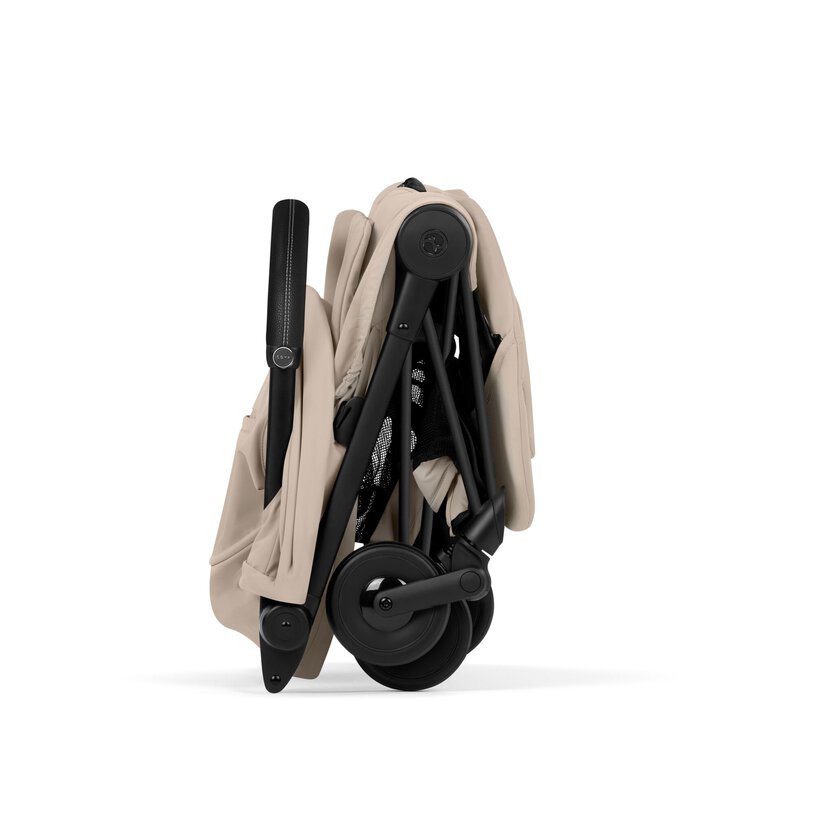 CYBEX COŸA Comfort Matt Black incl. Πτυσσόμενο πορτ-μπεμπέ Cozy Beige | beige - Image 7
