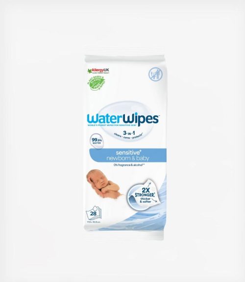 WaterWipes Bio Sensitive+ Newborn & Baby 28 Απαλά Μαντηλάκια