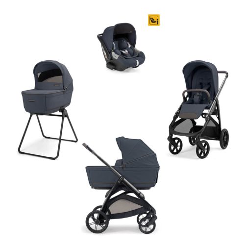 INGLESINA Πολυκαρότσι APTICA QUATTRO DARWIN SAPPHIRE BLUE + LITIO-ΜΑΥΡΟΣ Σάσί Καρότσιού