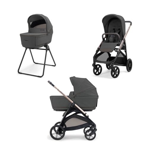 INGLESINA Πολυκαρότσι APTICA DUO MARBLE GREY + PALLADIO ΜΑΥΡΟ ΣΚΕΛΕΤΟ
