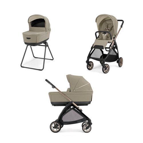 INGLESINA Πολυκαρότσι ELECTA DUO HANGAR BEIGE + ΜΠΡΟΝΖΕ ΜΑΥΡΟ Σάσί Καρότσιού