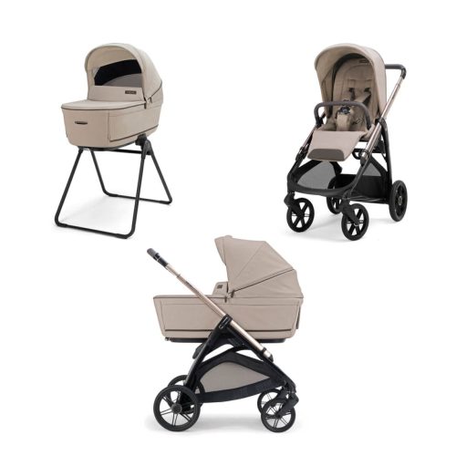 INGLESINA Πολυκαρότσι APTICA DUO VICUNA BEIGE + PALLADIO-ΜΑΥΡΟΣ Σάσί Καρότσιού