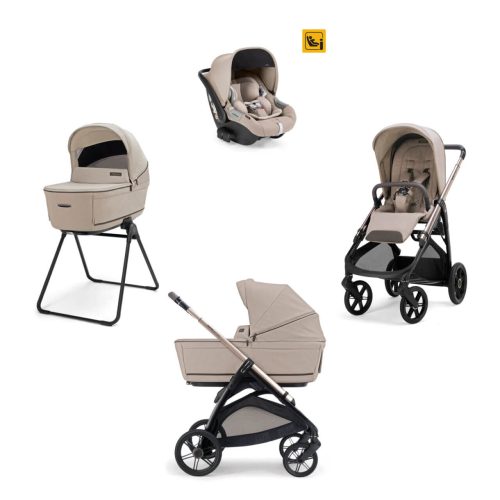 INGLESINA Πολυκαρότσι APTICA QUATTRO DARWIN VICUNA BEIGE + PALLADIO-ΜΑΥΡΟΣ Σάσί Καρότσιού
