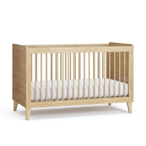 Memle Vox Βρεφικό Κρεβάτι 70x140cm Muve Oak