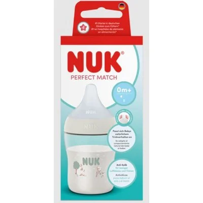 Alternative view of Nuk Μπιμπερό Πλαστικό 150ml 0+m Perfect Match Σιλικ. Temperature Control