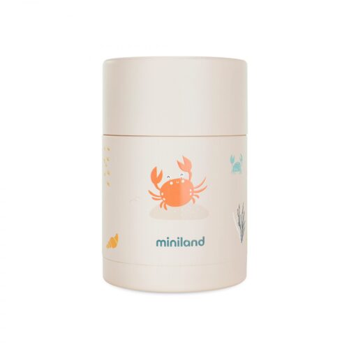 Miniland Θερμός φαγητού OCEAN CRAB 600ml